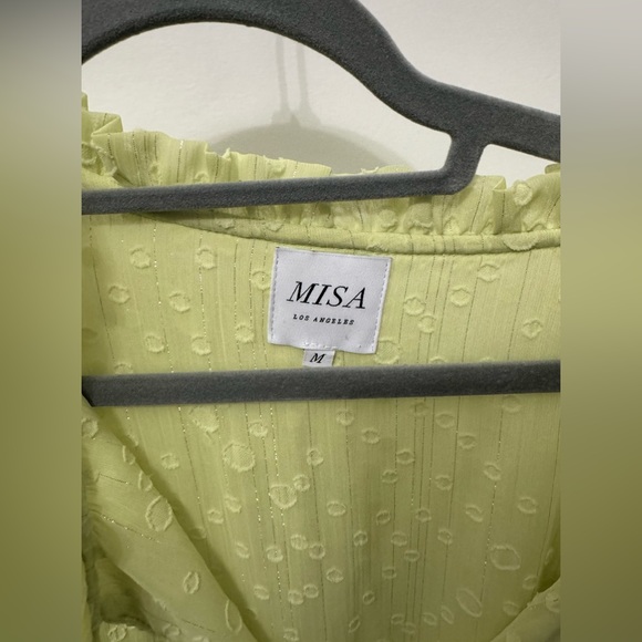 Misa Los Angeles Medium Lilian Honey Dress. 💚⚡️ - Picture 7 of 8